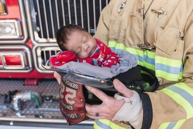 Desperate Plea to Find Birth Mother of Abandoned Baby Left on Fire Station Doorstep - Second Image