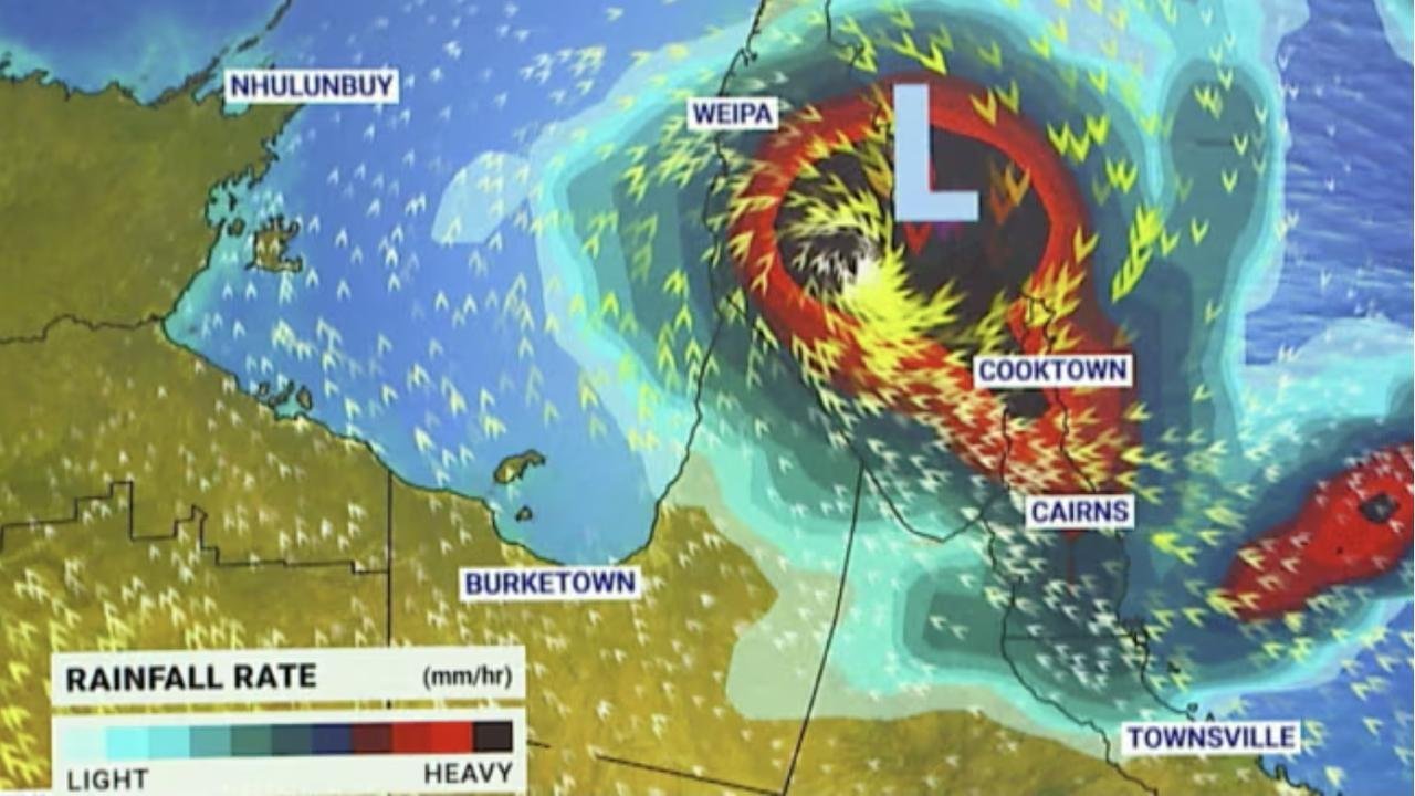 Category 5 Cyclone Maila Bears Down on Queensland Coast - Second Image