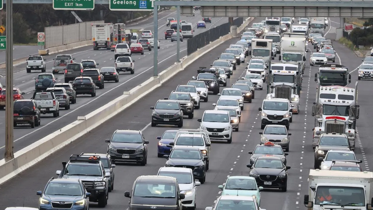 Truck Horror on Princes Freeway Driver Fights for Life - Second Image