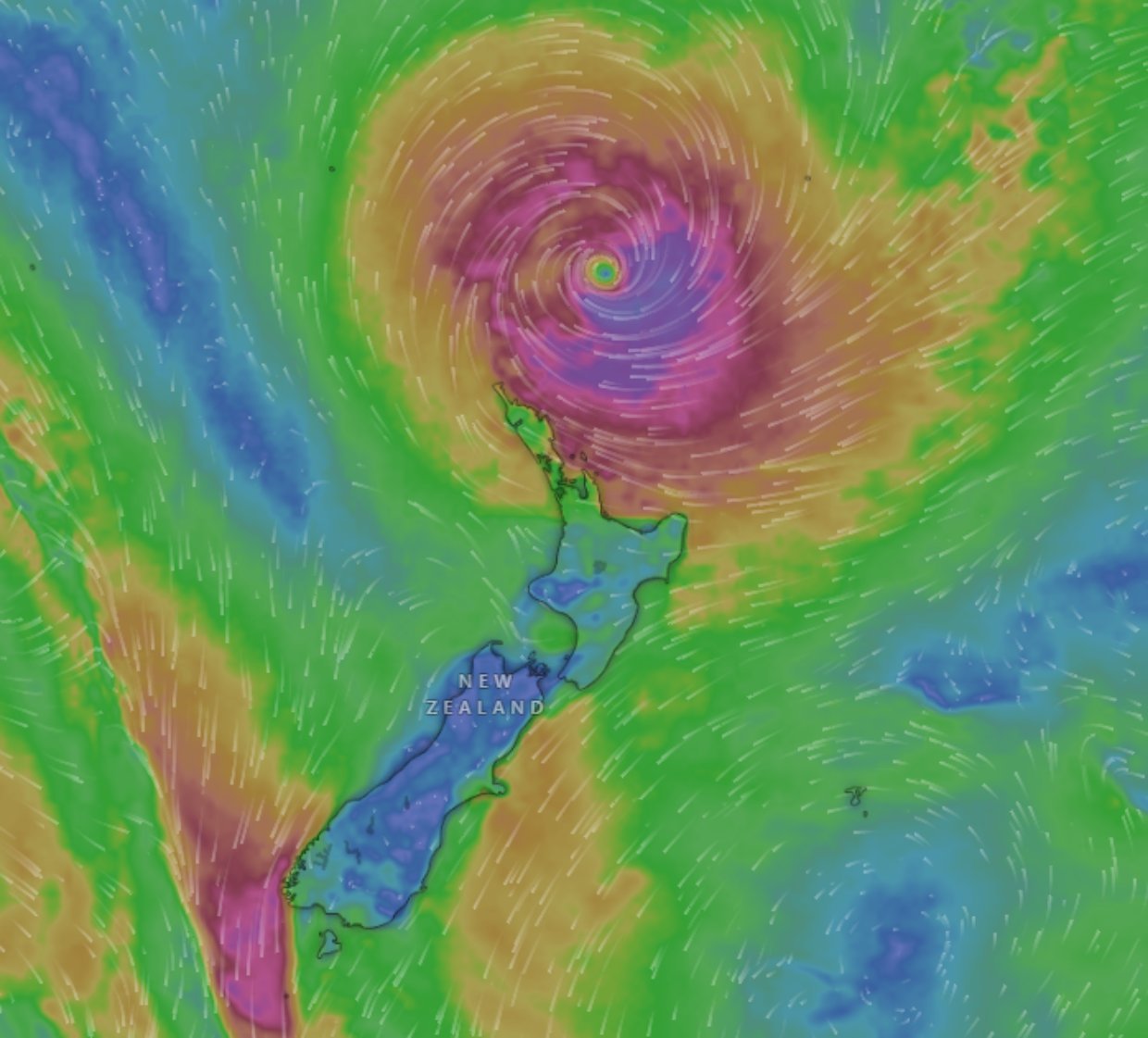 Cyclone Chaos New Zealand Braces for Catastrophic Storm - Second Image