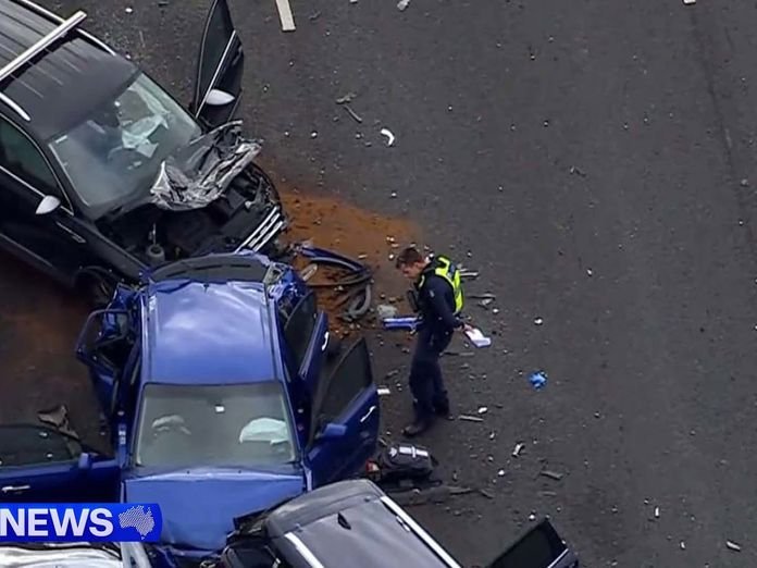 Boy, 12, Dies After Monash Freeway Horror Crash - Second Image