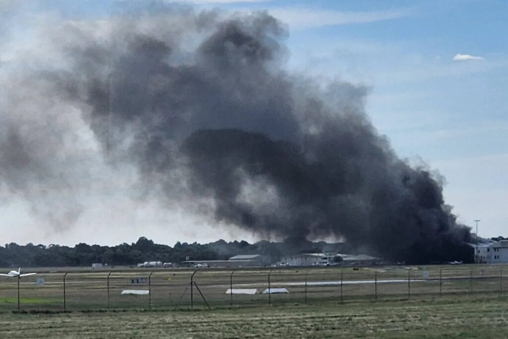 Small Plane Crashes In Adelaide