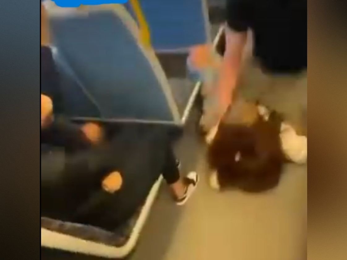 Cop's Brutal Restraint Sparks Outrage on Perth Train - Second Image