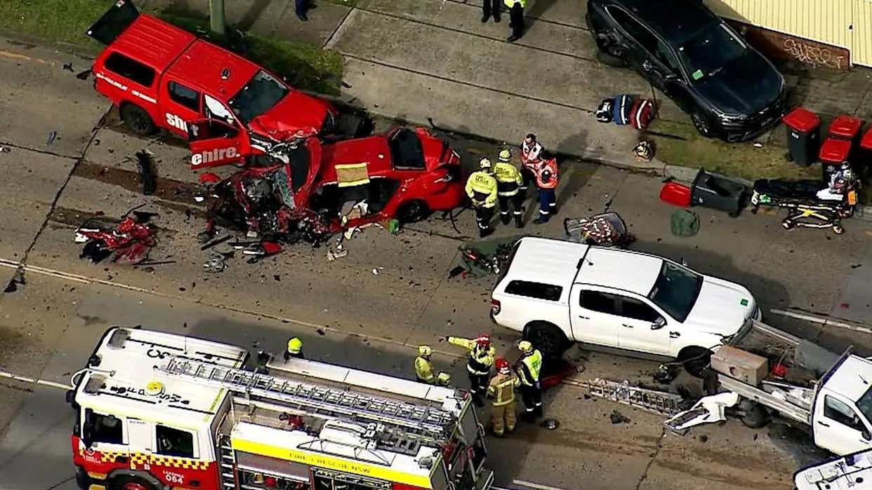 One Dead, Multiple Trapped in Canterbury Rd Carnage - Second Image