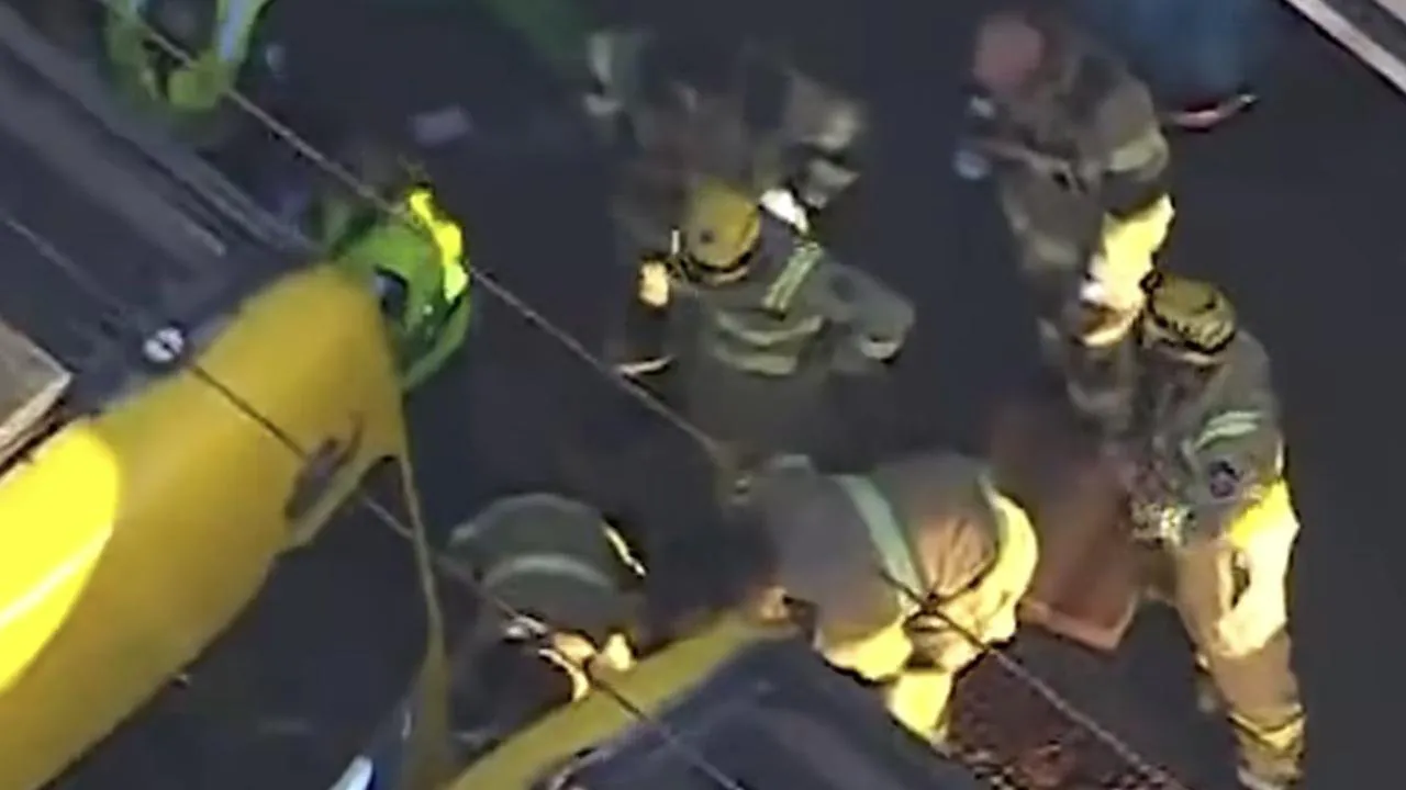 Boy Trapped Under Melbourne Train in Desperate Hour - Second Image