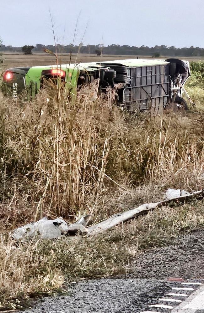 Tour Bus Horror One Dead, 28 Injured in Bruce Hwy Crash - Second Image