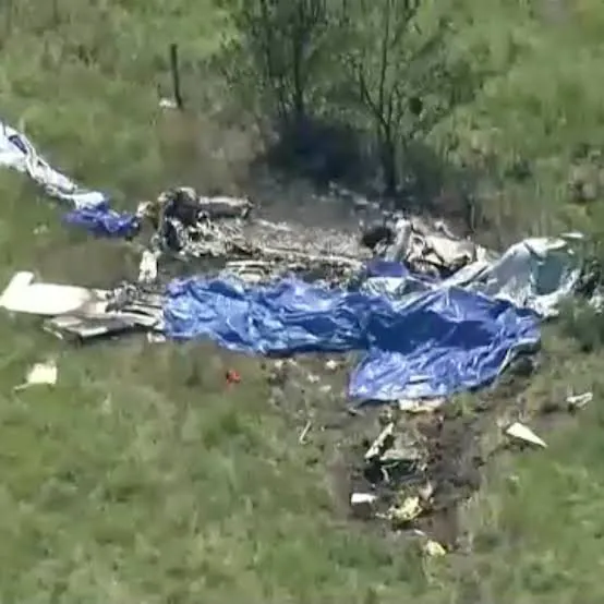 Skydive Plane Explodes in Fiery Crash, Kills 12