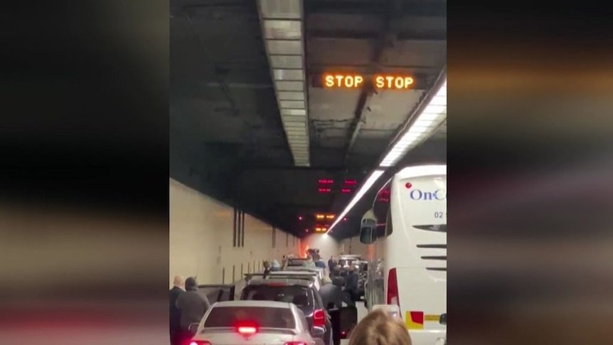 Harbour Tunnel Crash Closes ‘Half Sydney’