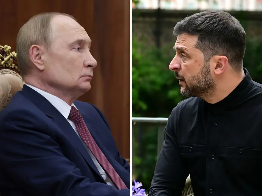 Putin Slams Zelenskyy's Peace Bid Amid Fears of Ukraine War Escalation - Second Image
