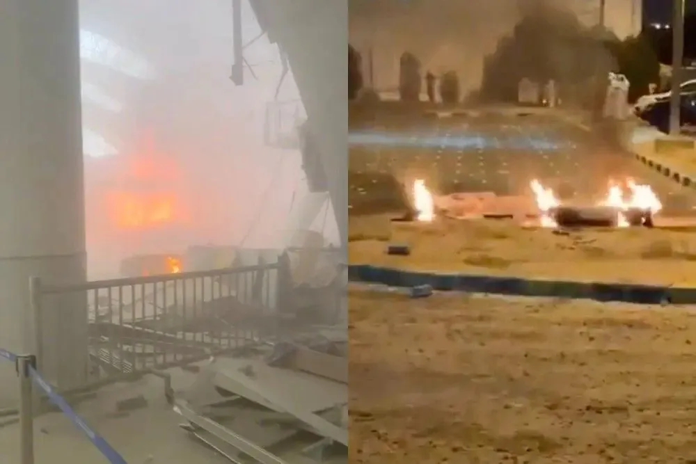 DRONE STRIKES, AIRPORT Aussie Travelers Caught in Bloody Chaos