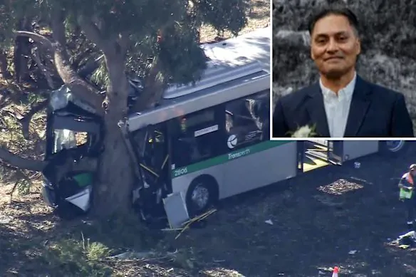 Bus Crash Tragedy Beloved Dad Dies in Perth Horror Smash