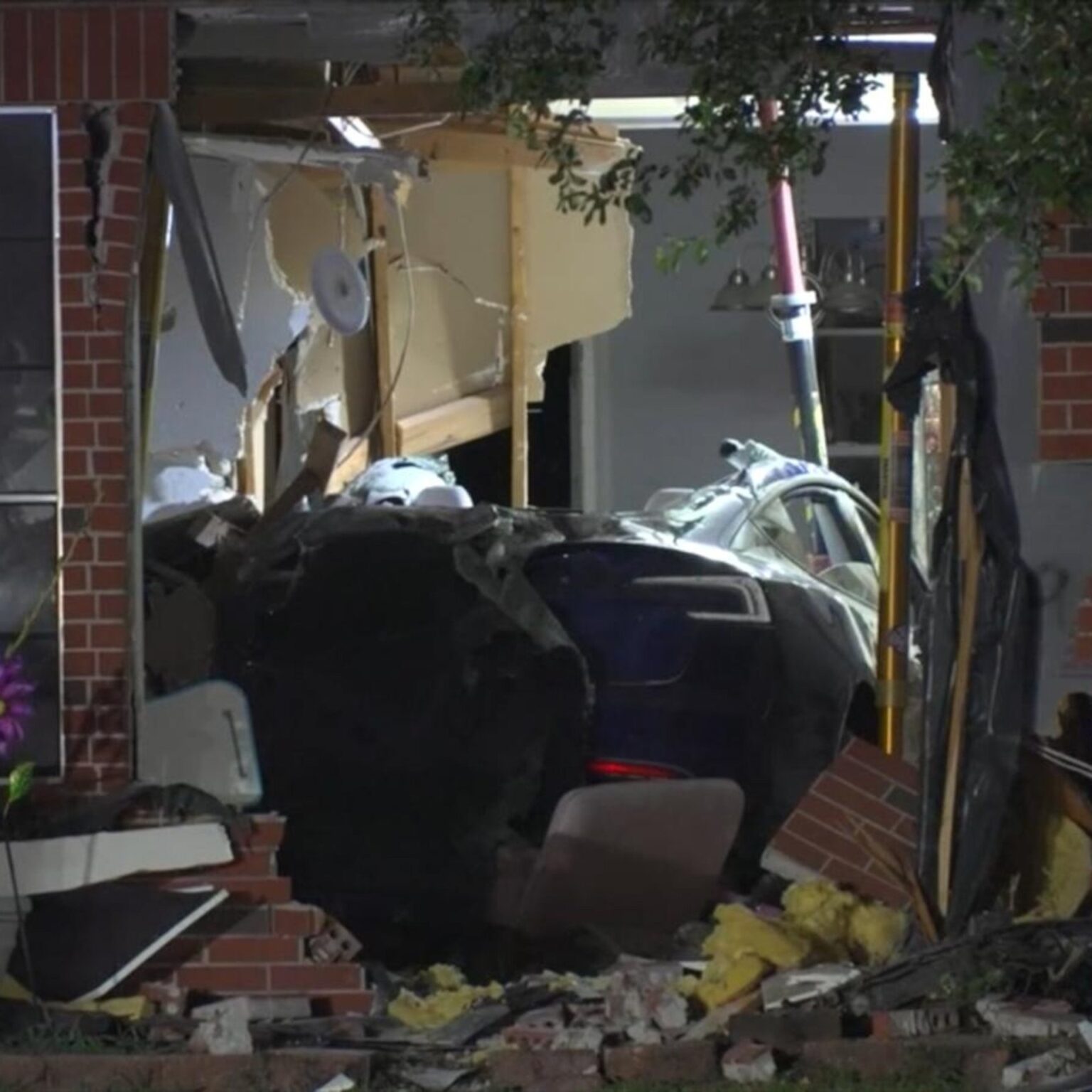 Tesla “Autopilot” Car Slams into Home, Kills 76-Year-Old Grandma