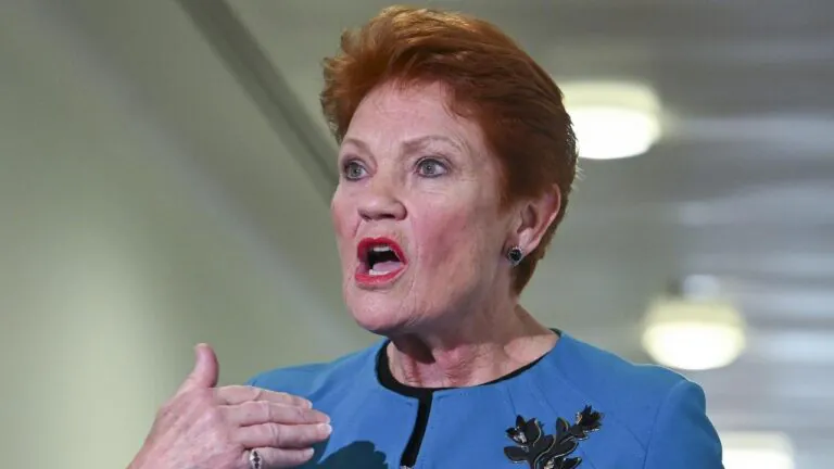 Hanson Backs Accused War Killer in Shock Brisbane Showdown