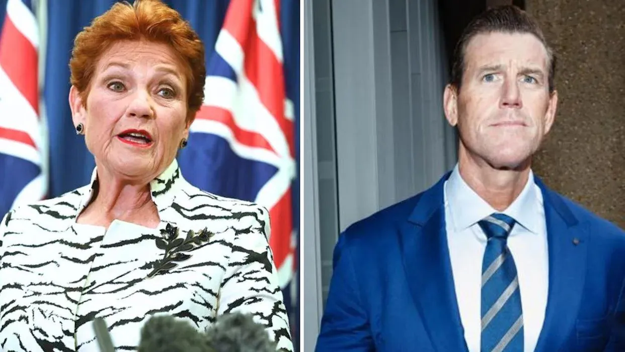 Hanson Backs Accused War Killer in Shock Brisbane Showdown - Second Image