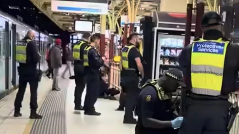 Machete Mayhem Erupts at Flinders Street Station