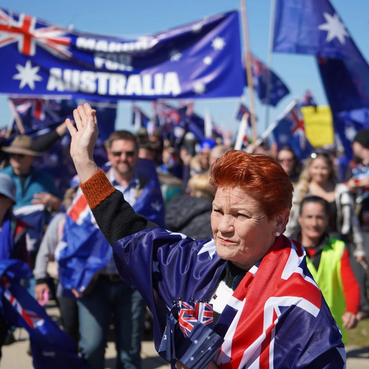 Hanson's Secret Fundraiser in Chaos Amid Protest Frenzy - Second Image