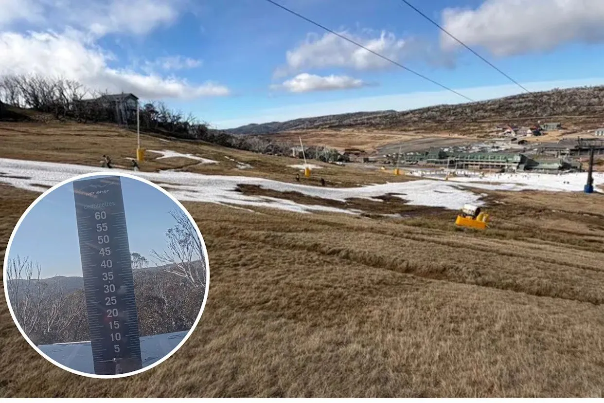 Snow Drought Disaster At NSW Ski Resorts