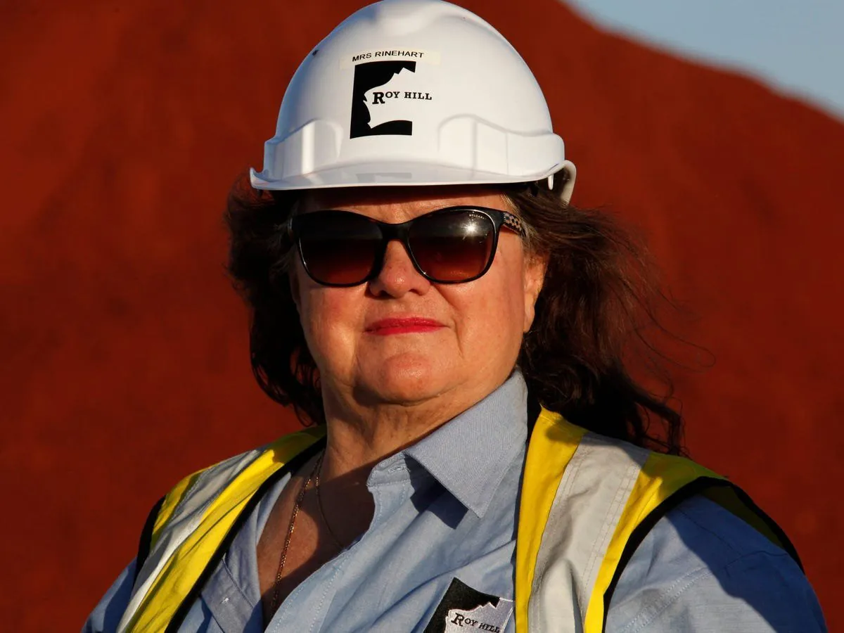 Gina Rinehart's Satellite Launch Plan Sparks Fierce Backlash - Second Image