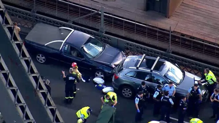 Driver Dies in Sydney Harbour Bridge Horror Crash