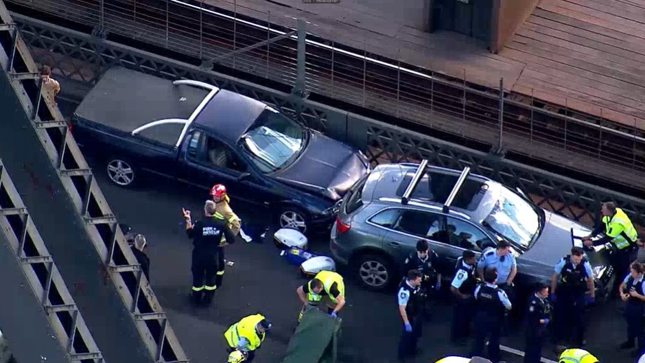 Driver Dies in Sydney Harbour Bridge Horror Crash