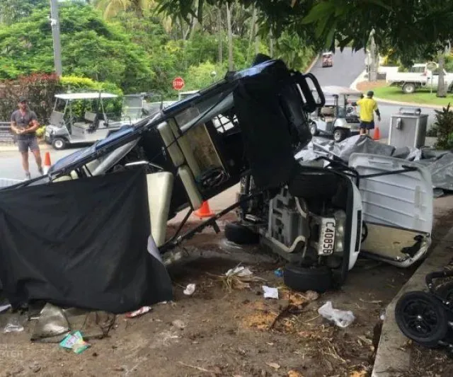 Hamilton Island  Crash Leaves Man Fighting for Life