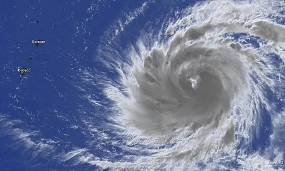 Monster Storm Bavi Unleashes Fury on US Pacific Territories - Second Image