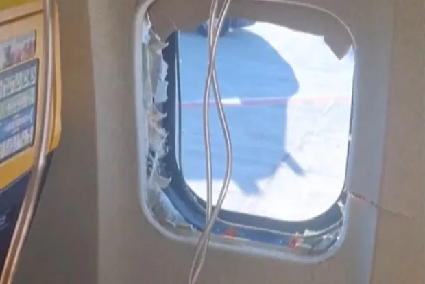 Plane Window Horror Passenger Sucked Out at 15,000ft