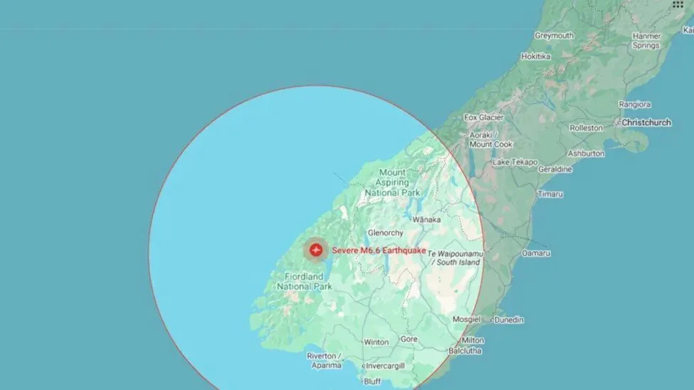 New Zealand Shaken 5.9 Magnitude Earthquake Sparks Tsunami Scare - Second Image