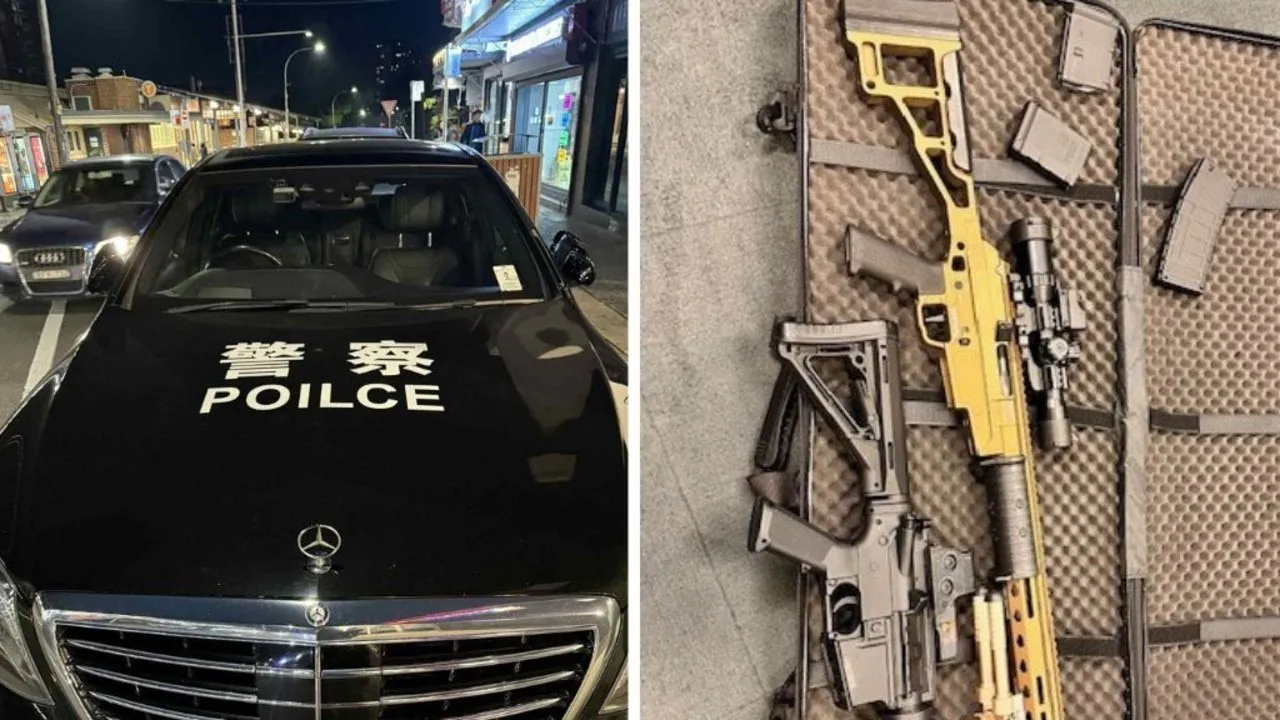  Fake Chinese Cop Busted in Sydney with 48 Rounds of Ammunition - Second Image