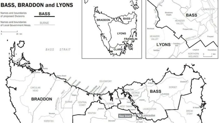 114000 Tasmanians Voters Forced to Switch Seats