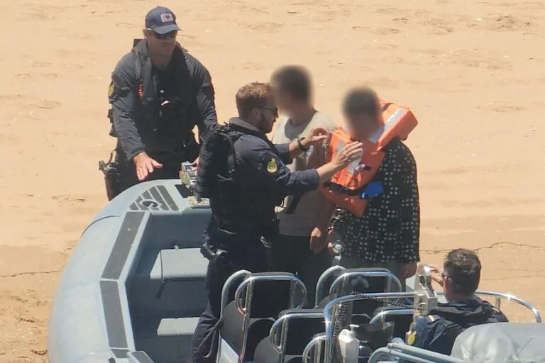 Migrants Swarm Far North Queensland Beach