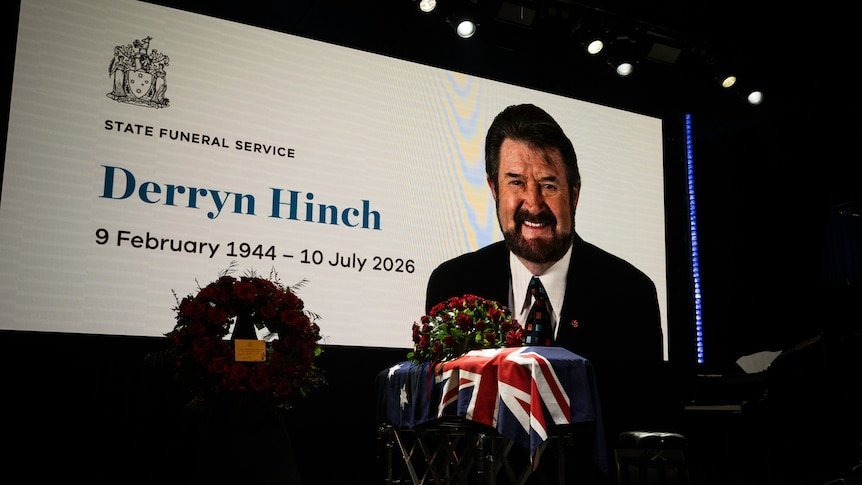 Derryn Hinch Farewelled in Emotional State Funeral Service