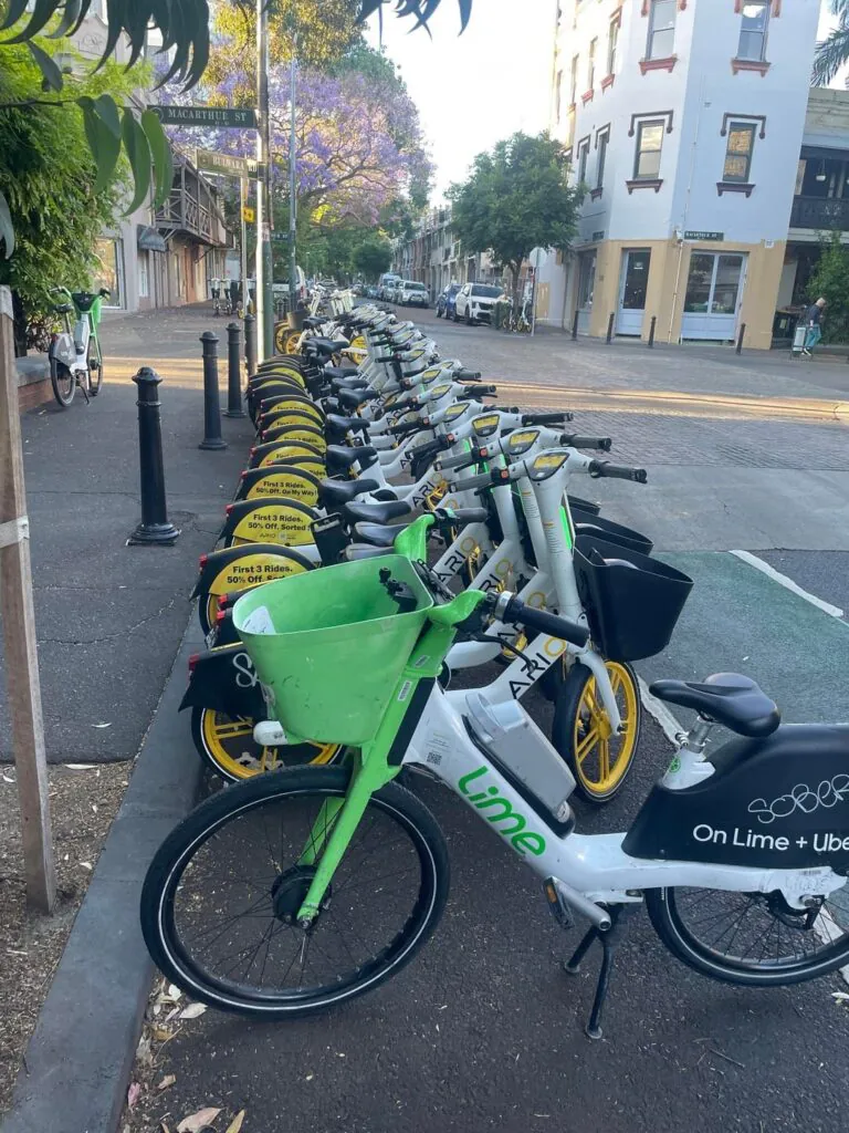 Outrage as 20,000 E-Bike’s Bikes Overwhelm Sydney Footpaths