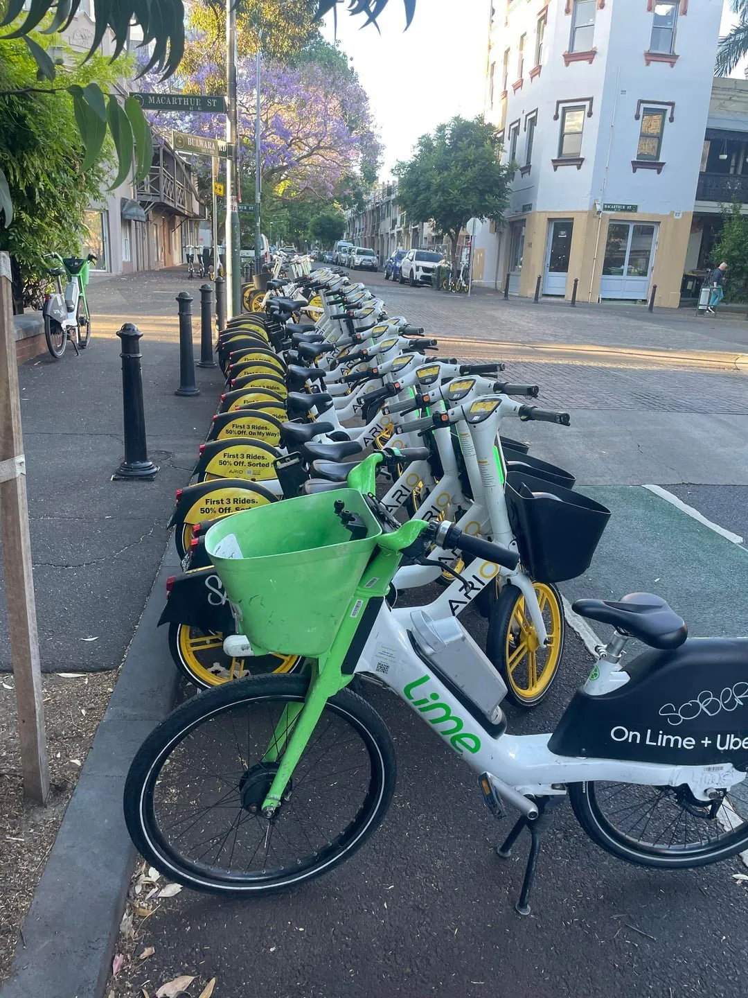 Outrage as 20,000 E-Bike’s Bikes Overwhelm Sydney Footpaths
