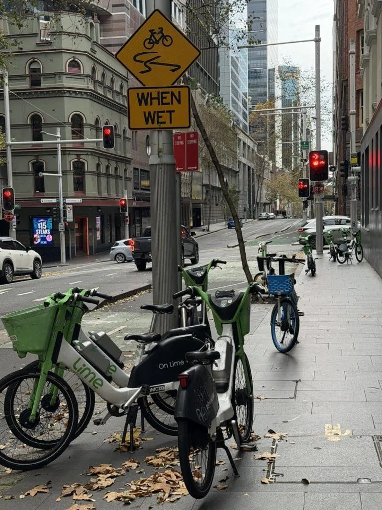 Sydney E-Bike Chaos Safety Fears as 20,000 Bikes Overwhelm Footpaths - Second Image