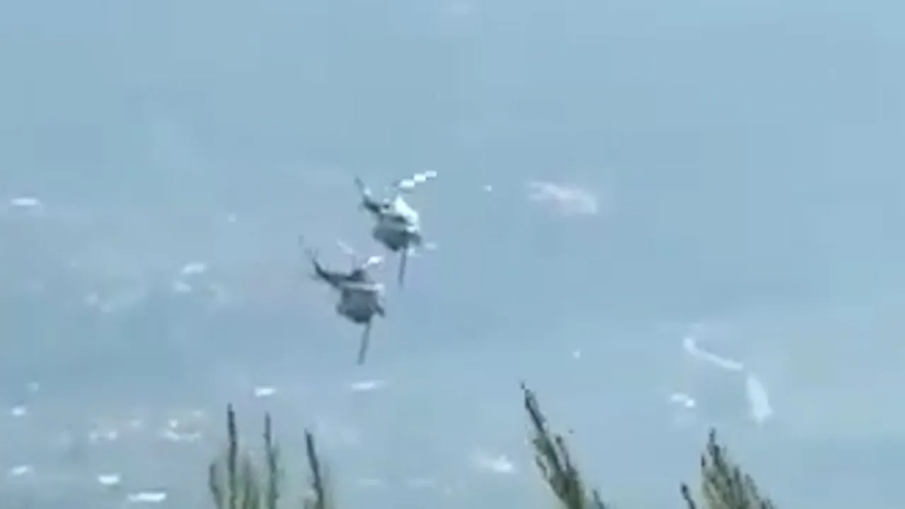 Australian Helicopters Collide in Midair, Killing Two Firefighters in Greece - Second Image