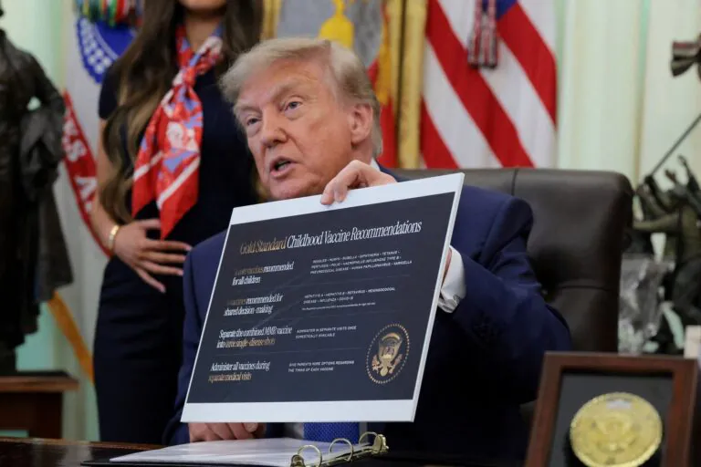 Trump Sparks Vaccine Frenzy with MMR Shot Split