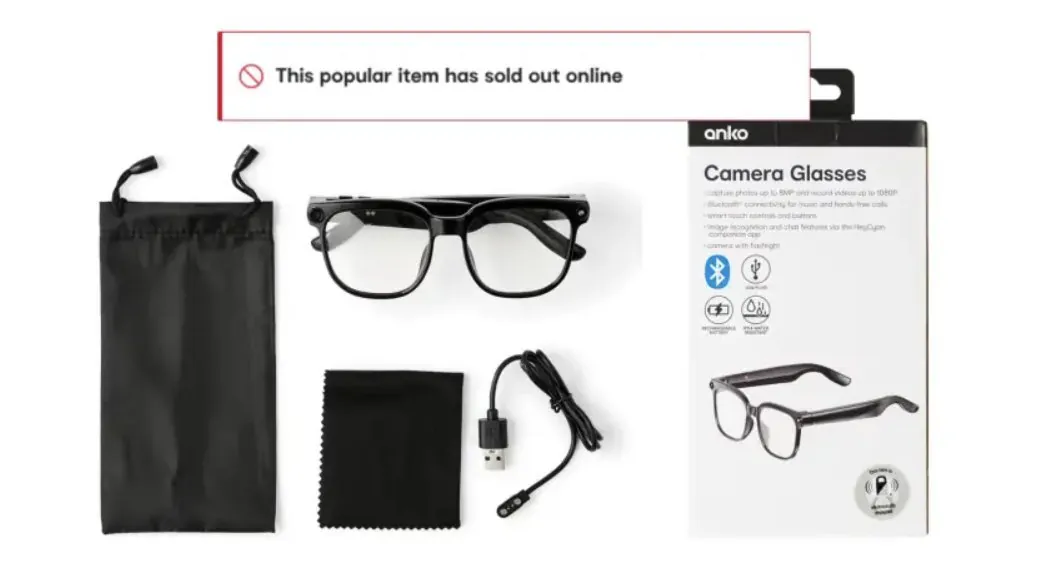  Kmart's $89 Spy Specs Spark Urgent Review Amid Fresh Privacy Fears - Second Image