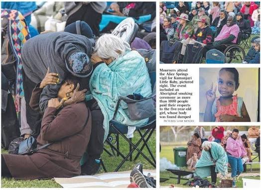 Tears for Kumanjayi Hundreds Mourn Slain Toddler in Alice Springs