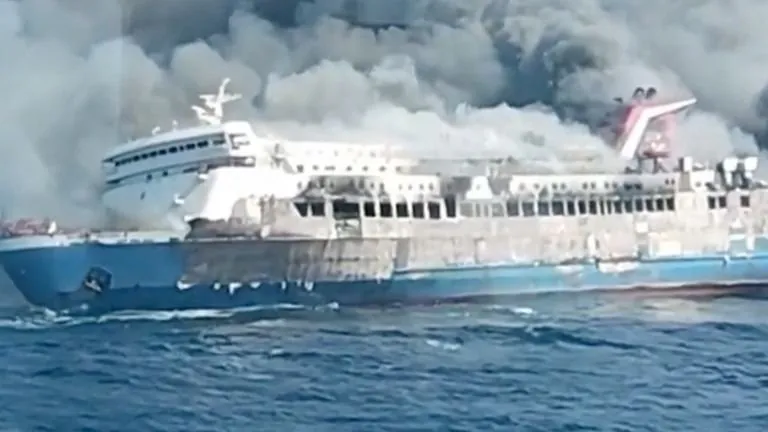 Ferry Inferno Kills Five Off Indonesia Coast - Second Image