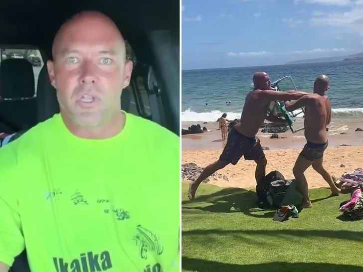 Beach Brawl Turns Bloody Hero Hailed as Ex-Democrat is Arrested - Second Image