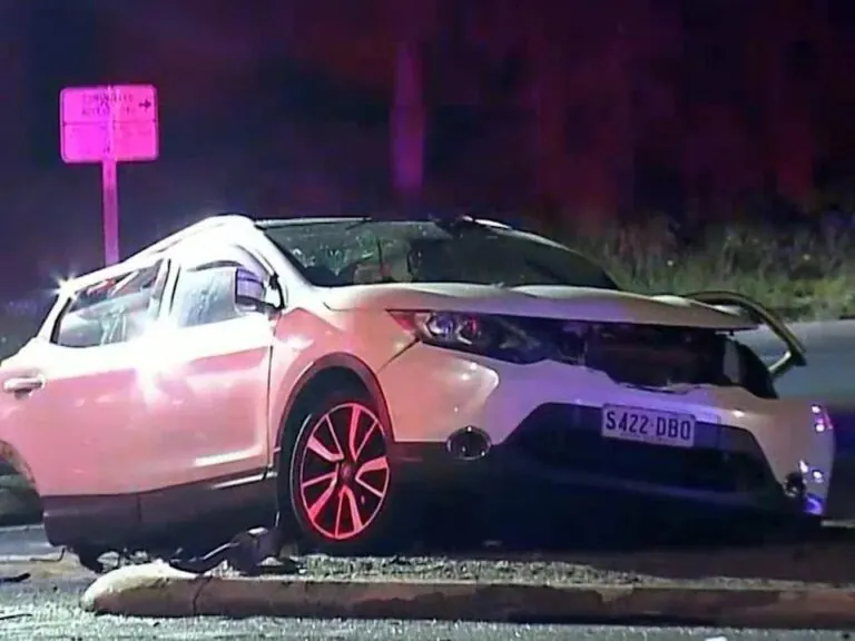 Bloody Crash Slices Car in Half, One Woman Dead