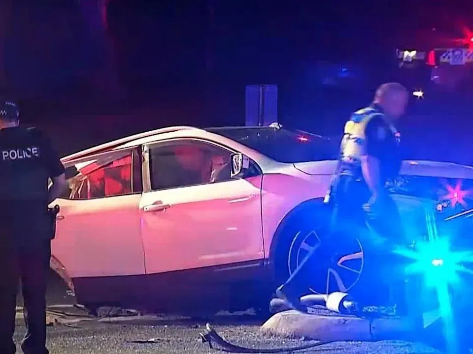 Bloody Crash Slices Car in Half, Killing Young Woman in Adelaide - Second Image
