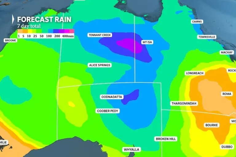 Wild Weather Forecast For Parts of Australia