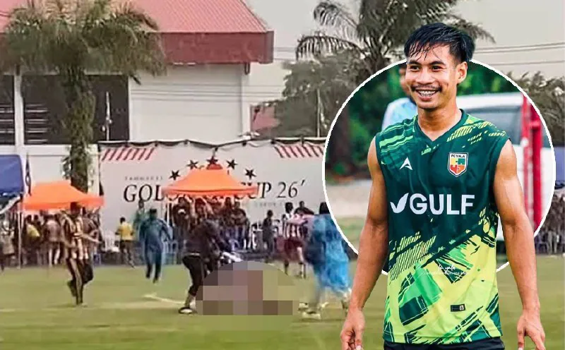 Lightning Bolt Kills Young Footballer in Thailand - Second Image