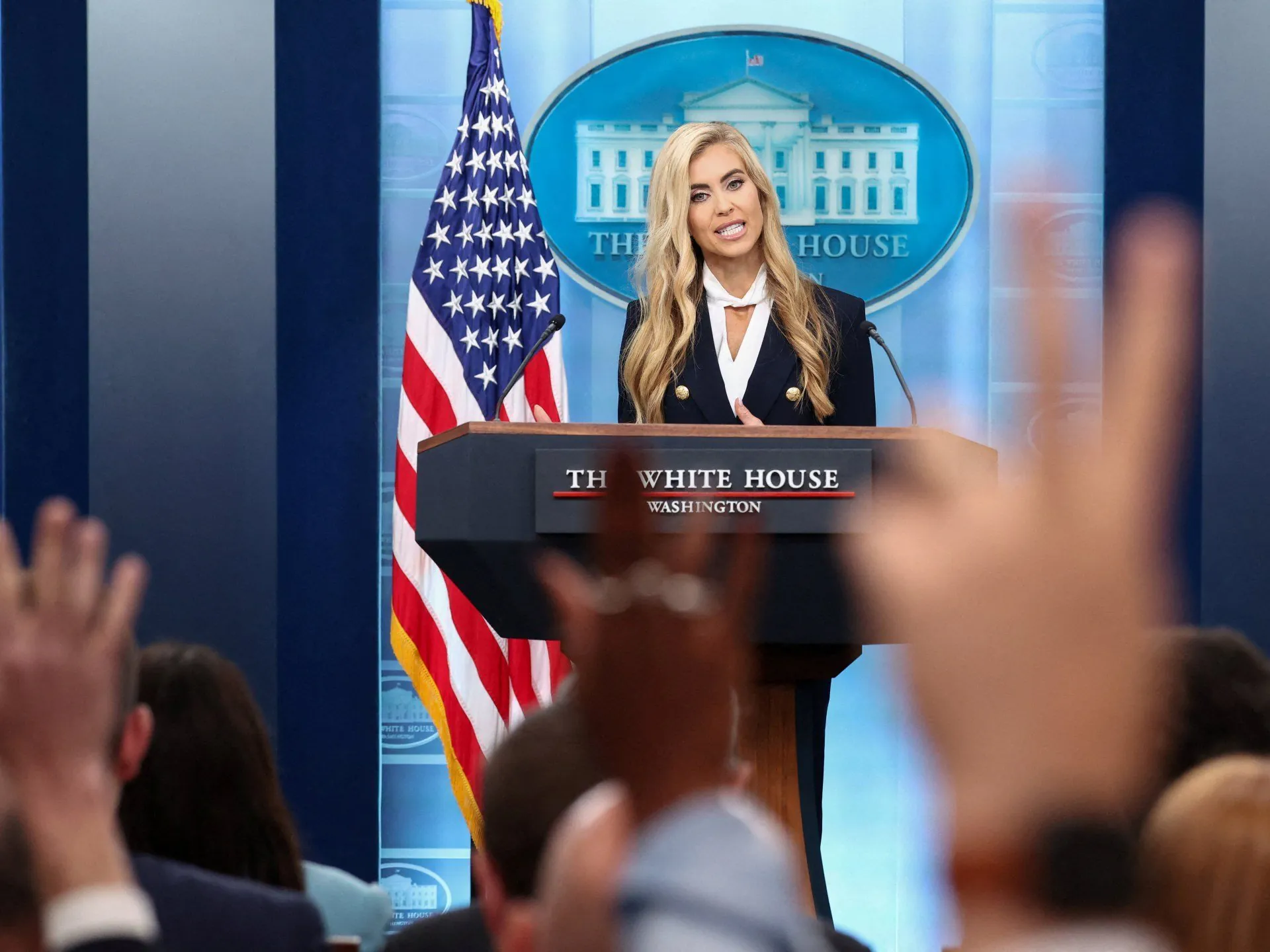 White House Press Secretary Embroiled In Credentials Scandal - Second Image