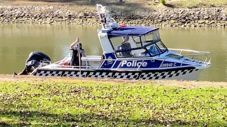 Desperate Search For Missing Fisherman On Murray River