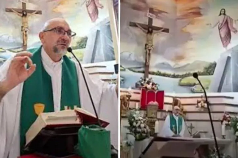 Priest Killed By Falling Crucifix During Livestreamed Mass