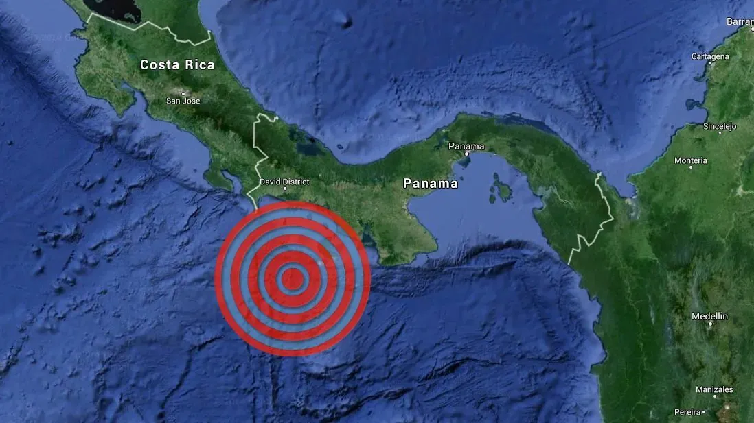 Earthquake Chaos Strikes Off Panama Coast - Second Image