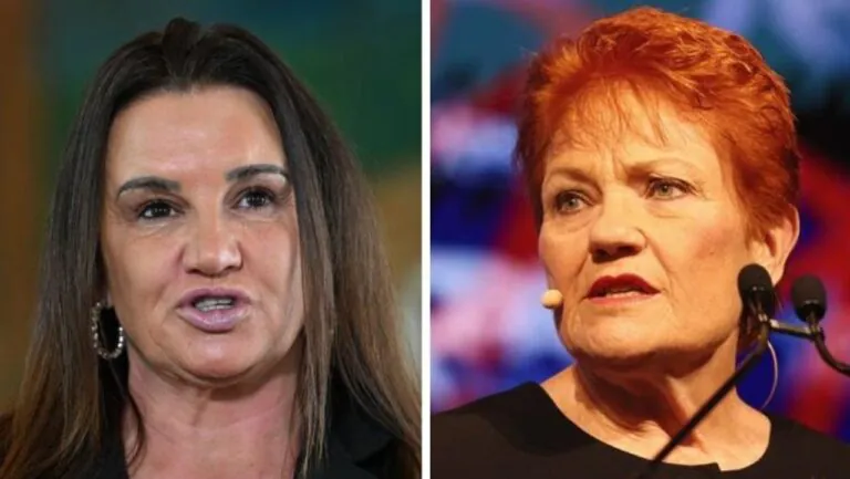 Hanson Forced to Apologise After Lambie Health Cartoon Outrage